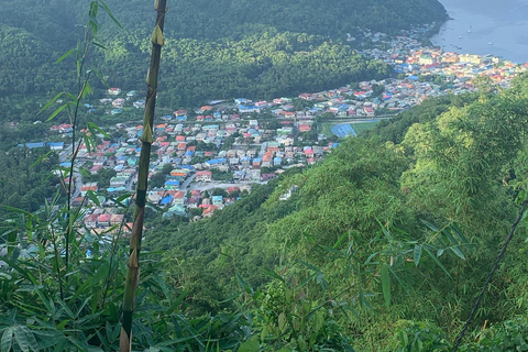 Saint Lucia Pitons Wasserfälle und Schlammbad Erlebnis.