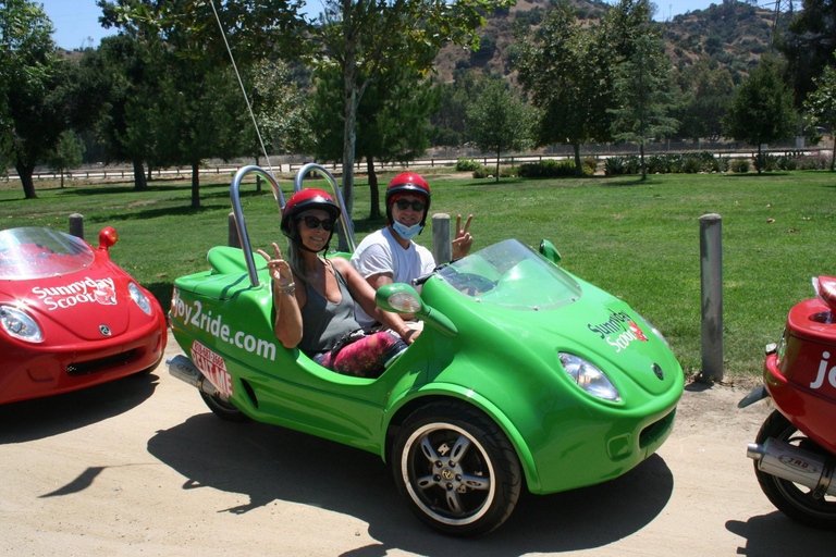 Los Angeles: 1-Hour Mini-Car Guided Adventure Ride YOU Drive Los Angeles: One Hour Mini-Car Scoot Guided Adventure Ride