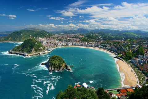 From Bilbao: Basque Country 3 Cities 6-Day Coach Tour Accommodation in 4 Star Hotels