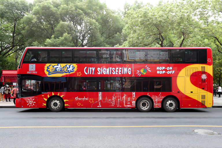 Shanghai: City Sightseeing Bus 2-Day Unlimited Ticket (Valid for 48 Hours)