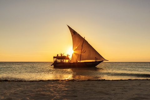 Crucero al atardecer en Stonetown con música Jazz en directo