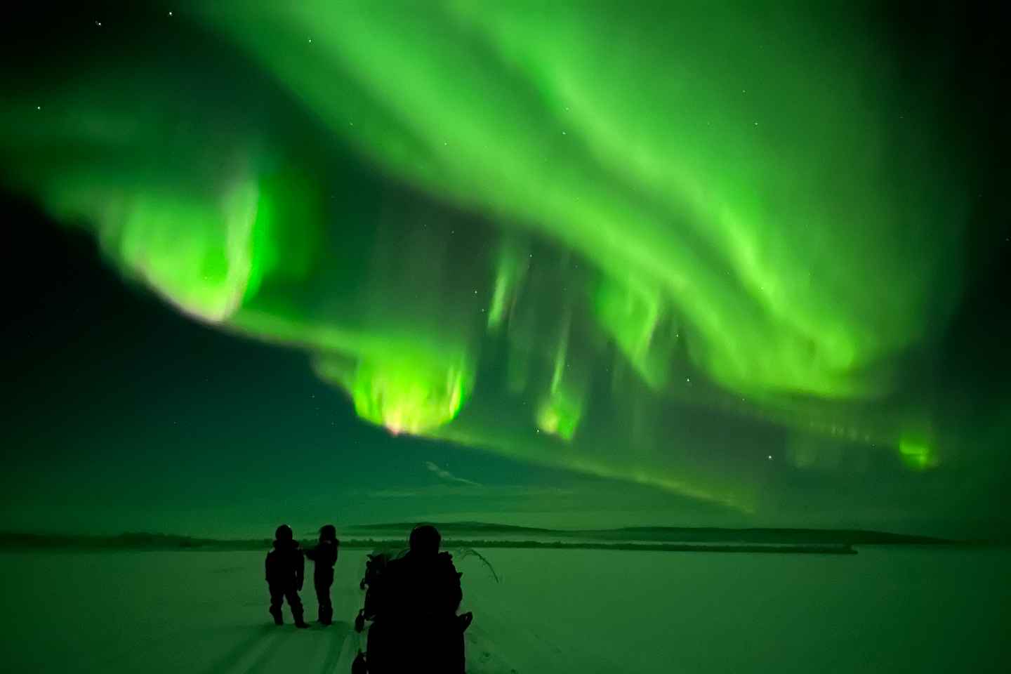 Кируна: Снегоходы и Охота за Северным Сиянием