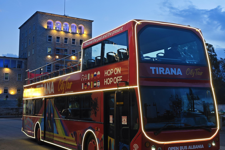 Tirana Christmas Tour by Open Bus Albania