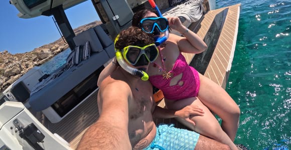 Rhodes: Private Yacht Cruise to Lindos with Meze & Drinks