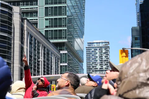 Toronto: Tour en autobús turístico con paradas libres y crucero por el puerto
