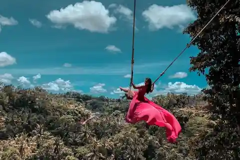 Ubud 3-in-1: Swing, Zipline & SkyBike Adventure