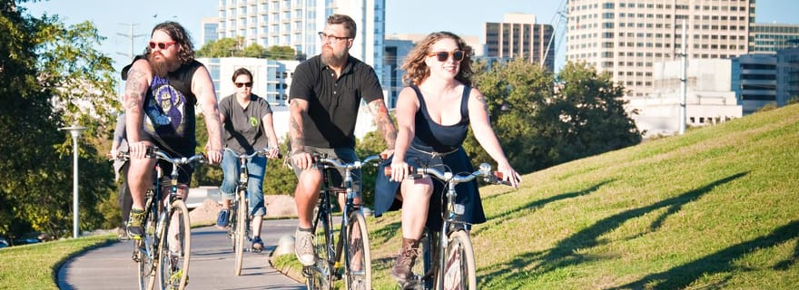 Tour cycliste des icônes d'Austin