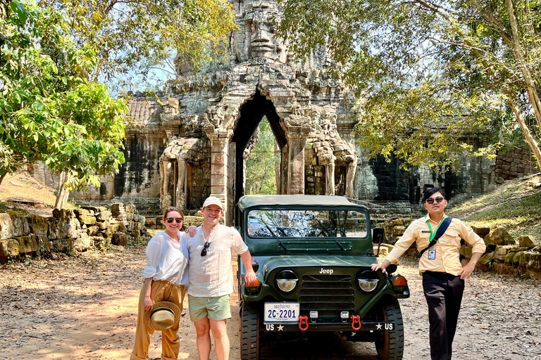 Excursión en Jeep para Descubrir Angkor WatSiem Reap - Descubre Angkor Wat en Jeep