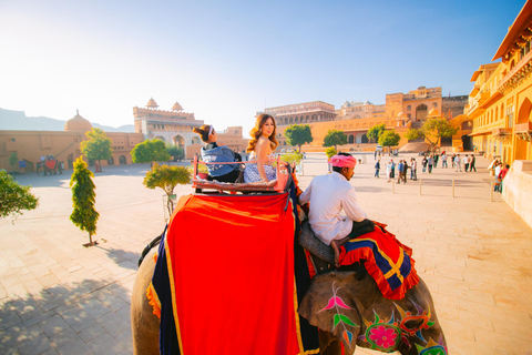 Jaipur: Private Full Day City Tour with Guide & 5* Lunch Jaipur: Full-Day Sightseeing Tour By Car with Guide