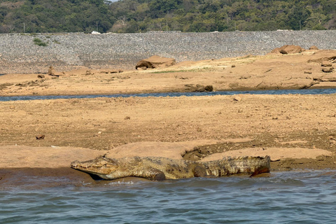 Ella: Gal Oya National Park Wildlife Boat Safari with Pickup