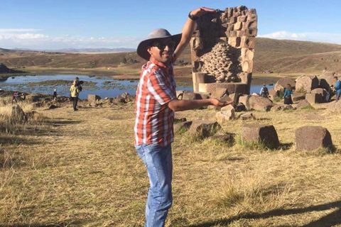 Sillustani : Cementerio pre - inca