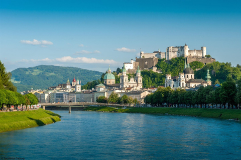 Wien: Salzburg Ganztagestour mit Guide und Festungsbahn