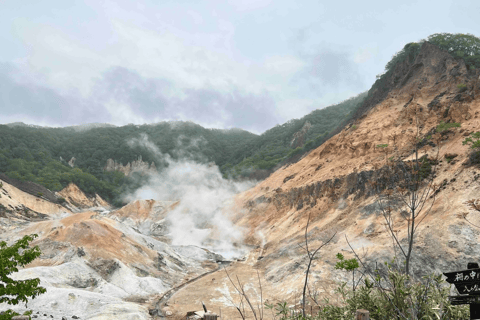 Hokkaido: Noboribetsu Samurai, Hell Valley & Pacific Cliffs From New Chitose