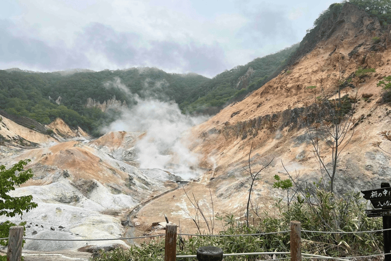 Hokkaido: Noboribetsu Samurai, Hell Valley & Pacific Cliffs From New Chitose