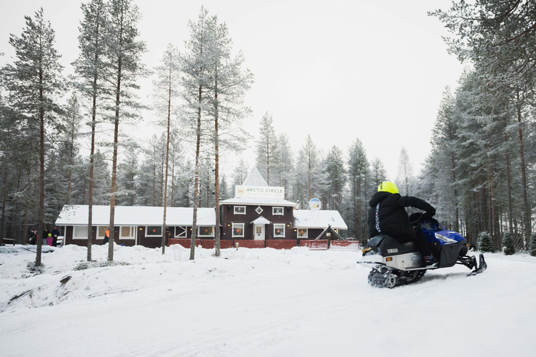 Lapland: Family Snowmobile Safari at Santa Claus Village Family Safari