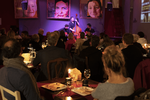 Venice: Live Concert with Dinner or Aperitif at LL JAZZ Club Delicious Dinner with Live at Top Northern Italy Jazz Club