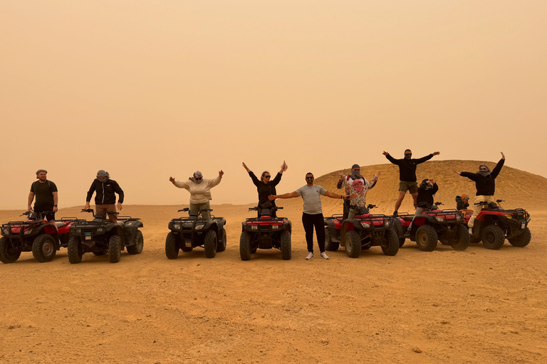 Fayoum: Qarun Sahara Safari With( ATV ) Quad bike From Cairo Private 4 Hours Quad Included Tickets