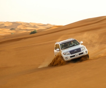 From Doha: Inland Sea Desert Safari with Activities