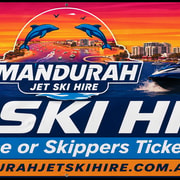 Mandurah: Jet Ski Adrenaline Tour with Dolphin & Sightseeing