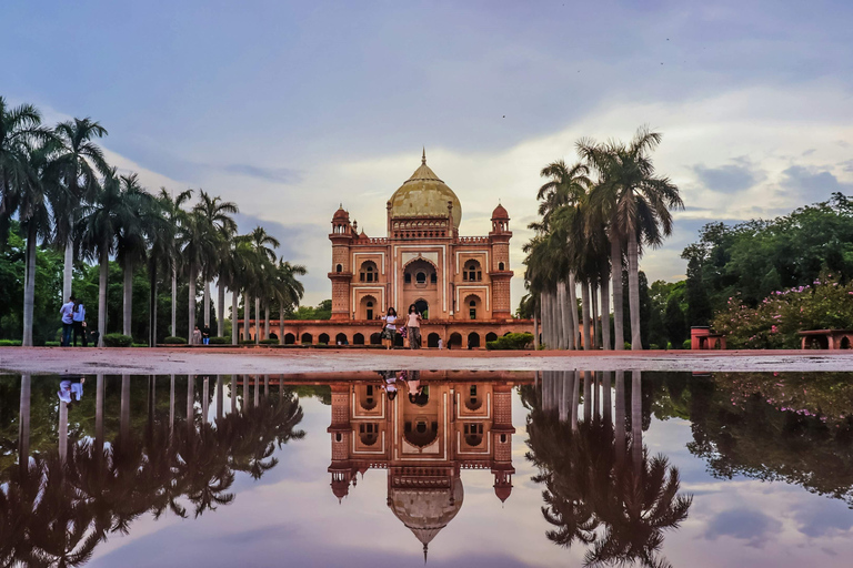 Delhi: Tomba di Humayun e Tomba Safdarjung Tour di mezza giornata guidato