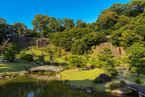 Kanazawa: Private Hidden Waterways, Castle & Kenrokuen Tour