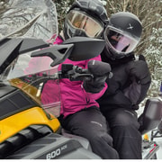 Quebec City: Geführte Snowmobile Tour