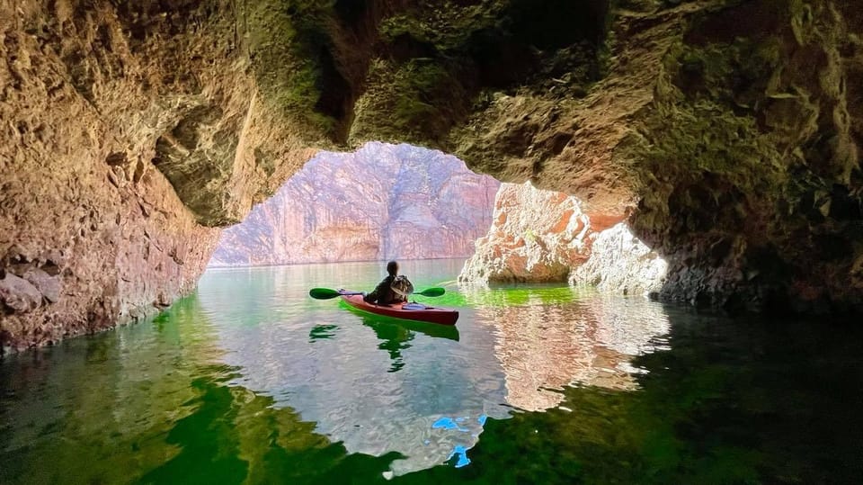 From Las Vegas Kayak Rental with shuttle Emerald Cave GetYourGuide