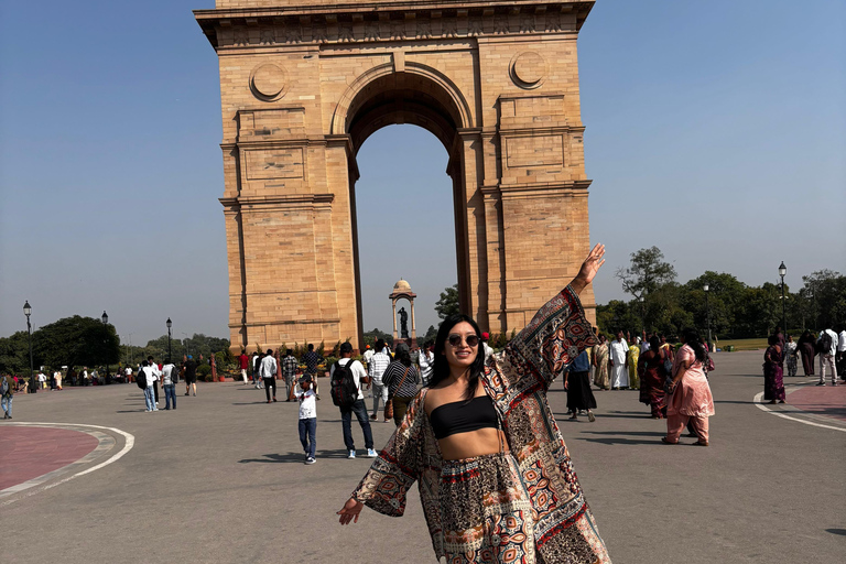 Delhi: Private Tagestour oder Halbtagestour durch Alt- und Neu-DelhiHalbtägige Tour durch das alte Delhi