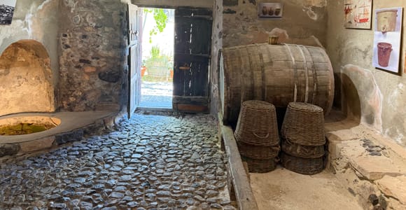 Santorini: Wine Tasting in locals wineries