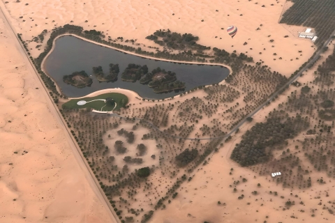 Dubaï : visite privée en montgolfière au-dessus du désert de Dubaï