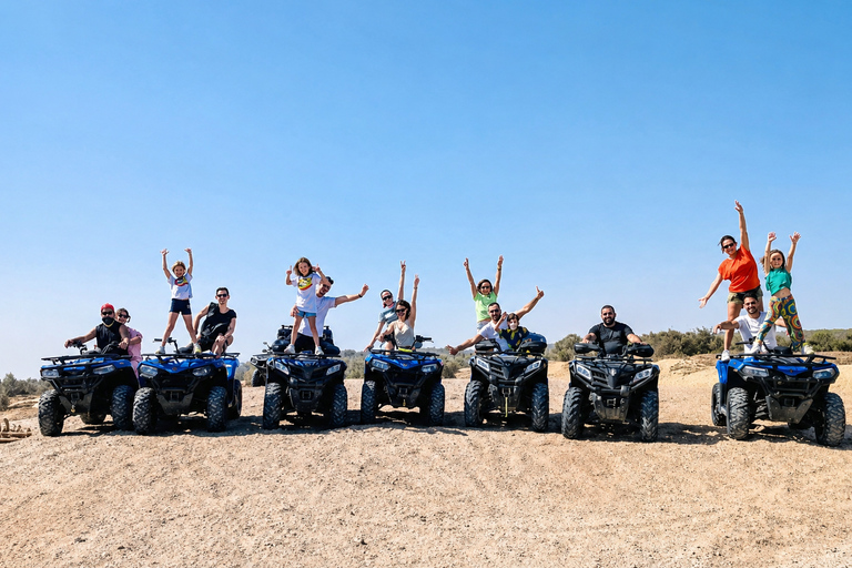 Lac Rose: Quad Biking and Canoe Ride on the Lake With round-trip transfer from Dakar