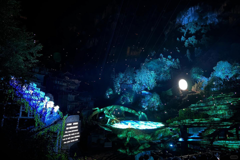 Tianmen Mountain Afternoon Tour & Optional Fox Fairy Show Option A: Tianmen Ticket + Transfers
