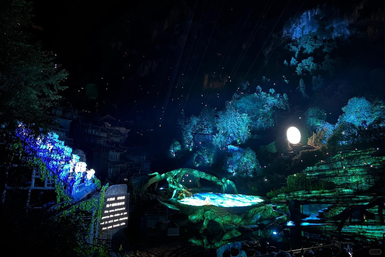 Tianmen Mountain Afternoon Tour & Optional Fox Fairy Show Option A: Tianmen Ticket + Transfers
