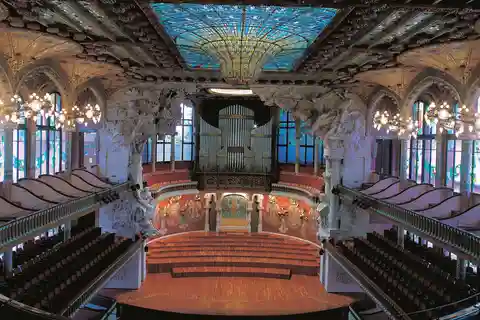 Barcelona: Gastronomiczne wieczory w Palau de la Música Catalana