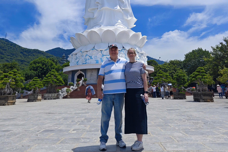 PRIVATE Marble Mountain, Monkey Mountain, and Ban Co Peak TOUR BY A/C CAR - NO MEAL