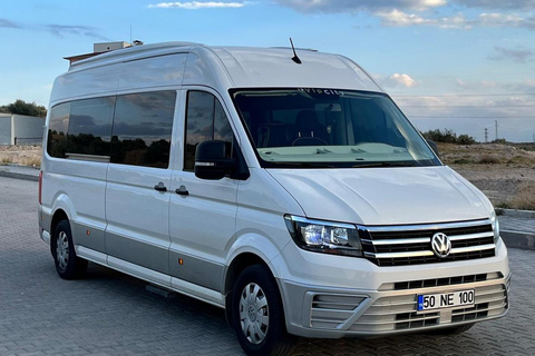 Nevşehir And Kayseri Shared Or Private Transfer Service Shared Shuttle from Cappadocia to Nevşehir Airport