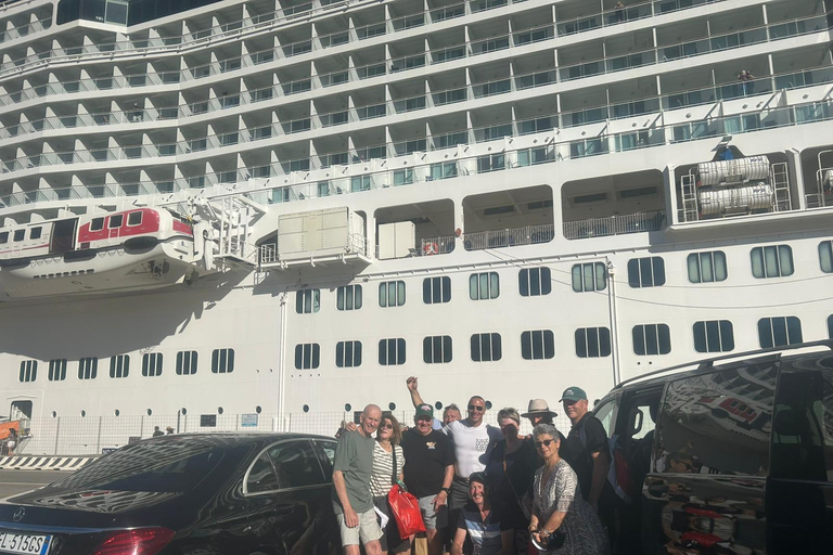Tour da Messina a Taormina, Castelmola, Isola Bella