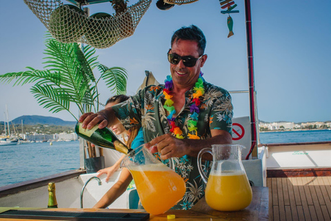 Ibiza: Private Boat Trip, Open Bar Tapas &amp; Free Water Sports