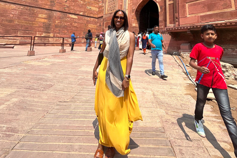 Excursión de un día a Fatehpur Sikri con el fuerte de Agra