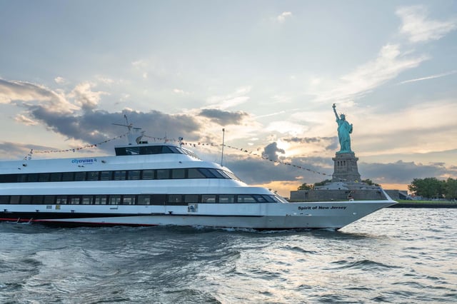 From New Jersey: New York City Buffet Lunch or Dinner Cruise