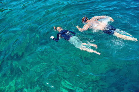 Souda: Premium Catamaran Cruise to Marathi Bay with Lunch w/Transfer from Agia Marina - Kolimvari