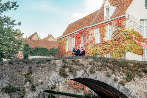 Bruges : Votre séance photo privée d&#039;une heure dans la ville médiévale