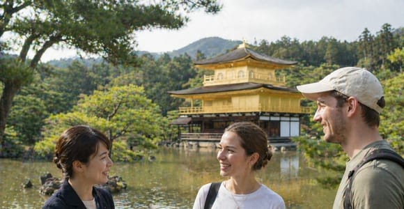 Kyoto: Early Bird Big 3 Tour (Inari, Nijo & Kinkaku-ji)
