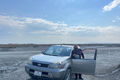 From Baku: Gobustan UNESCO Site & Mud Volcanoes Day Trip GROUP Gobustan & Mud Volcanoes