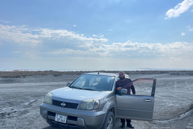 From Baku: Gobustan UNESCO Site & Mud Volcanoes Day Trip GROUP Gobustan & Mud Volcanoes