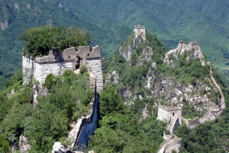 Vanuit Beijing: JianKou Wilde Grote Muur Wandeltour【Privé】