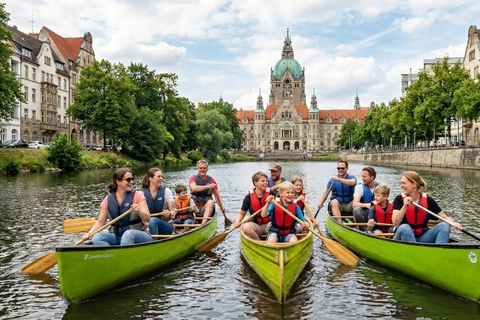Hanover: Guided Canoe Tour with City Views