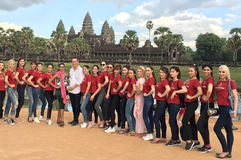 Excursão de 1 dia a Angkor e ao Lago Tonle Sap