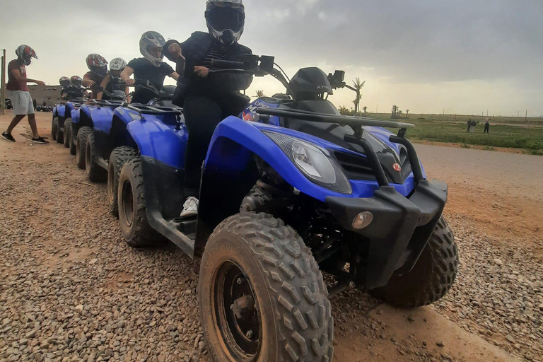 Utflykt med fyrhjuling i Marrakech PalmTour Quad Bike i Marrakech Palm