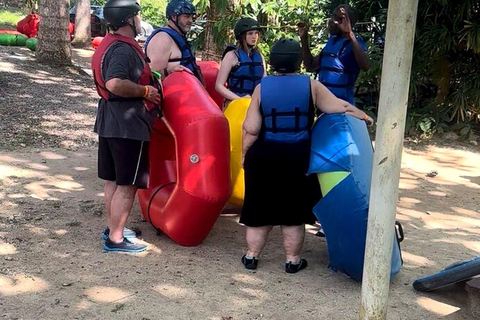 Ocho Rios: Blue Hole & River Tubing Tour with Pickup From Montego Bay Hotels & Port